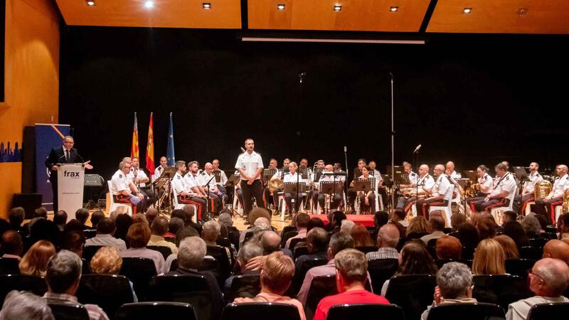 La Unidad de Música del TERLEV reúne y emociona a centenares de benidormenses
