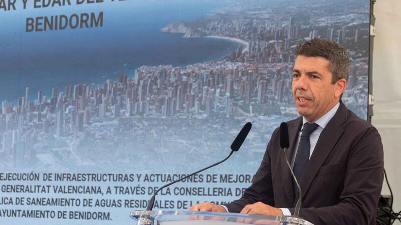 Benidorm y la Generalitat firman el Acuerdo de Cooperación para invertir 14,5 millones en la red de depuración y reutilización de aguas
