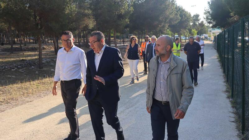 Benidorm inicia las obras de la zona de acampada y multiaventura en el Parque de la Séquia Mare 