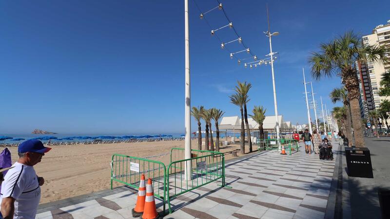 Benidorm paralitzarà les obres de la segona fase de la renovació de la catenària del Passeig de Llevant per l