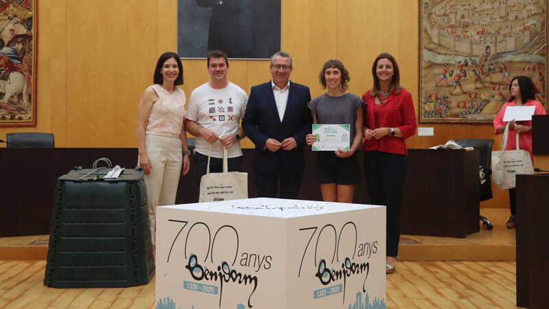 Benidorm presents the awards for the 1st School Garden Competition to promote environmental education