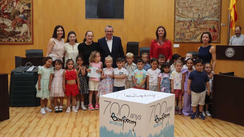 Benidorm presents the awards for the 1st School Garden Competition to promote environmental education