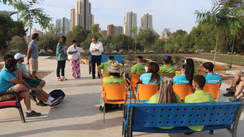Los alumnos del programa ‘T’Avalem Benidorm Sostenible’ finalizan su formación  