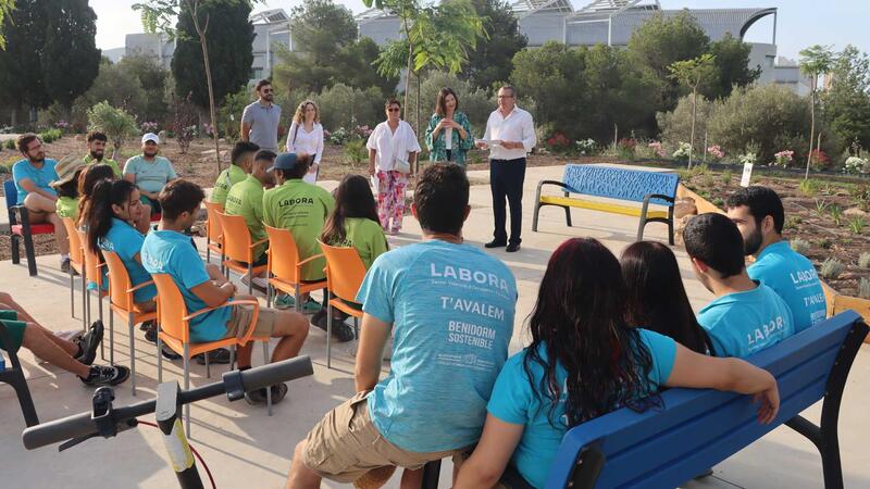 Los alumnos del programa ‘T’Avalem Benidorm Sostenible’ finalizan su formación  