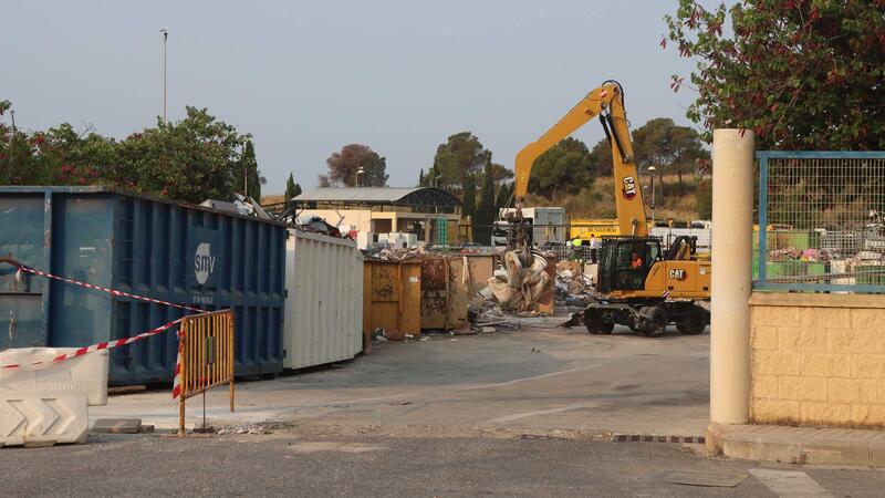 Benidorm ejecuta las obras de mantenimiento en el ecoparque previstas en el convenio antes de su cesión al Consorci Mare 