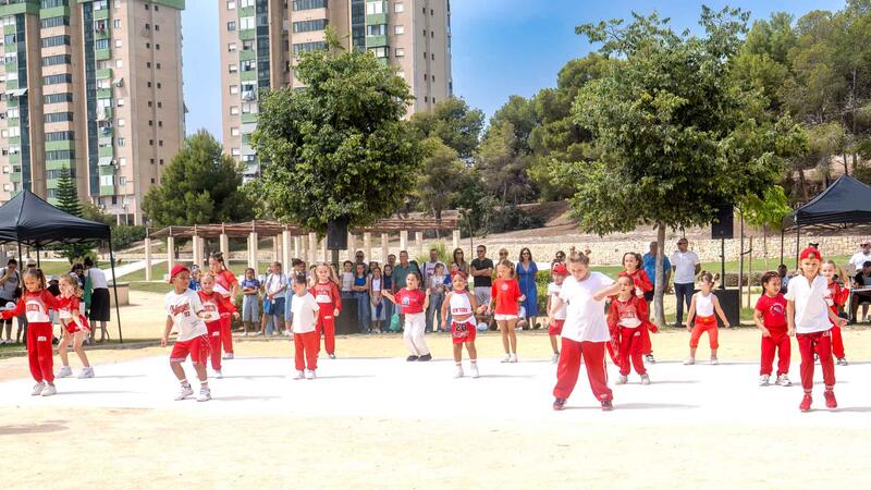 Benidorm transforma el Parque de Foietes con la segunda Jornada de Arte Urbano