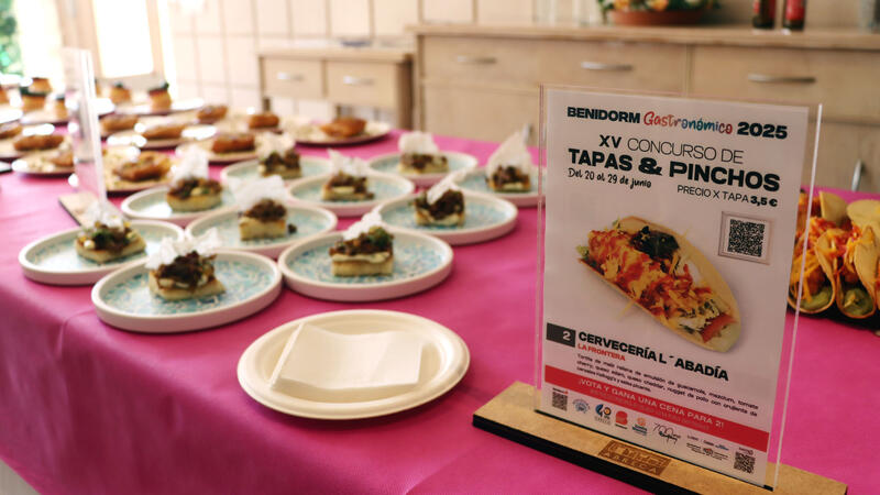  Benidorm Tapas and Pinchos Competition reaches its 15th edition with record participation