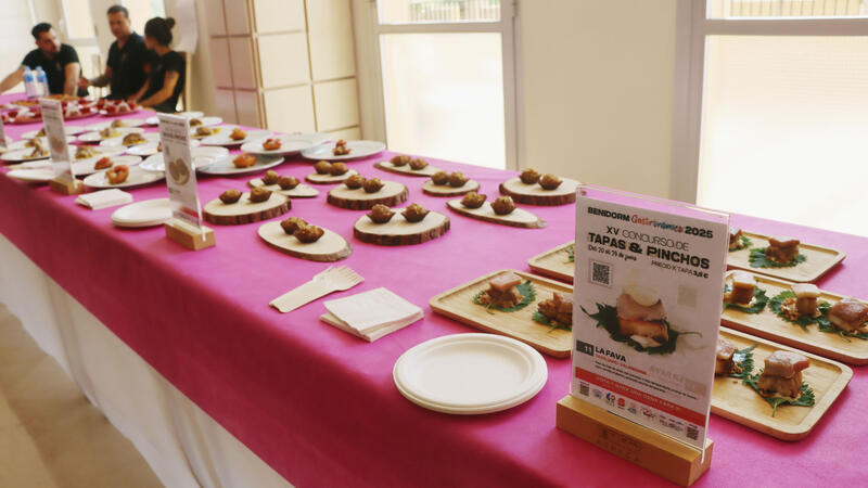  Benidorm Tapas and Pinchos Competition reaches its 15th edition with record participation