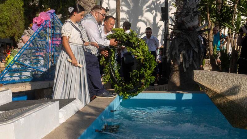 Benidorm rinde homenaje a la Virgen de Carmen y a los Caídos en la Mar