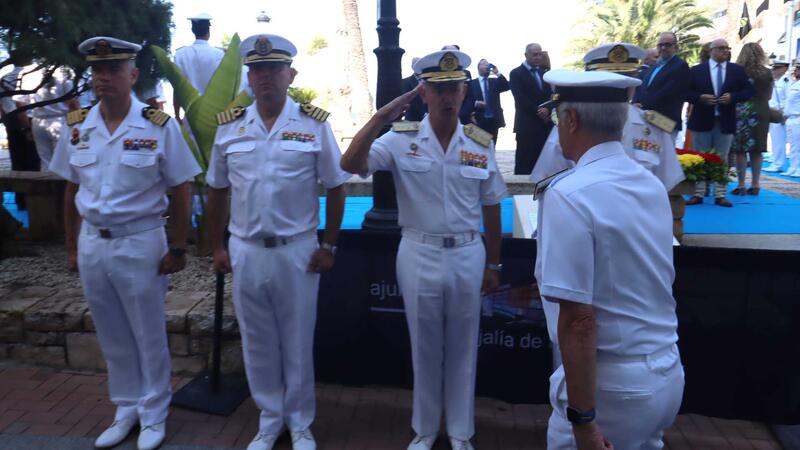 Benidorm rinde homenaje a los Caídos en la Mar y al Arma Submarina en el aniversario de la batalla de Santiago de Cuba