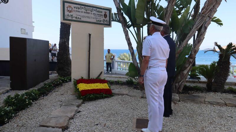 Benidorm rinde homenaje a los Caídos en la Mar y al Arma Submarina en el aniversario de la batalla de Santiago de Cuba