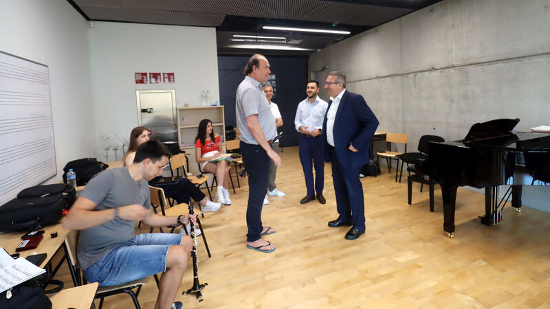 El XXXVI Curso Internacional de Música congrega en Benidorm a cerca de cien jóvenes músicos llegados de toda Europa