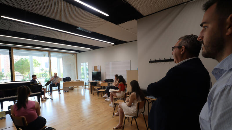 El XXXVI Curso Internacional de Música congrega en Benidorm a cerca de cien jóvenes músicos llegados de toda Europa