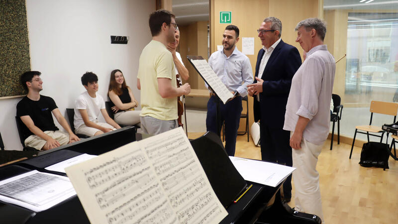 El XXXVI Curso Internacional de Música congrega en Benidorm a cerca de cien jóvenes músicos llegados de toda Europa