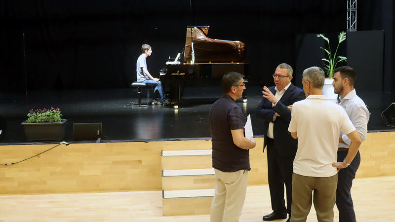 El XXXVI Curso Internacional de Música congrega en Benidorm a cerca de cien jóvenes músicos llegados de toda Europa