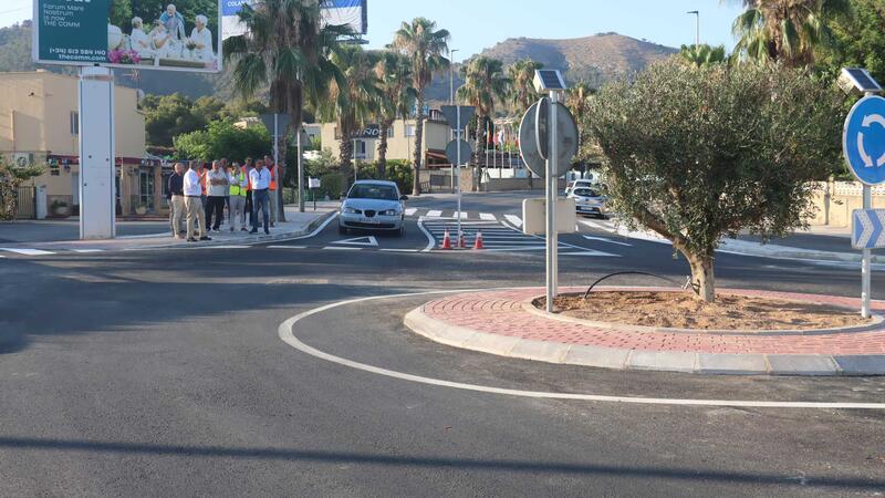 Benidorm completes construction of a new roundabout at the intersection of Severo Ochoa and Camino de los Torreros