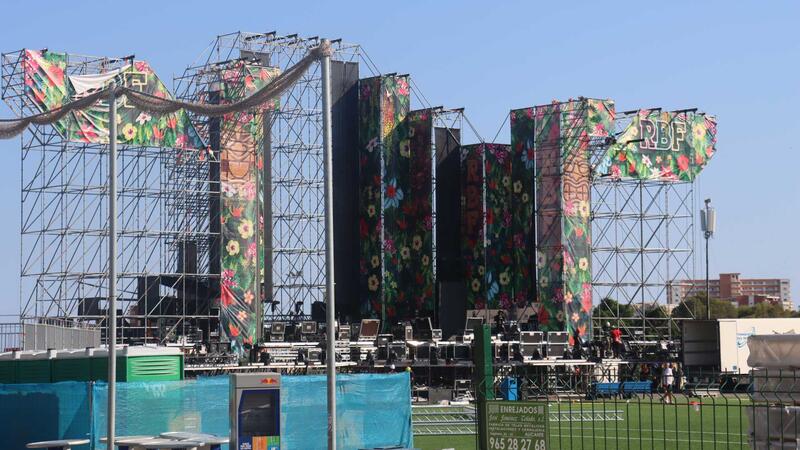Benidorm se prepara para el RBF, que espera 18.000 personas en cada jornada de su 6ª edición