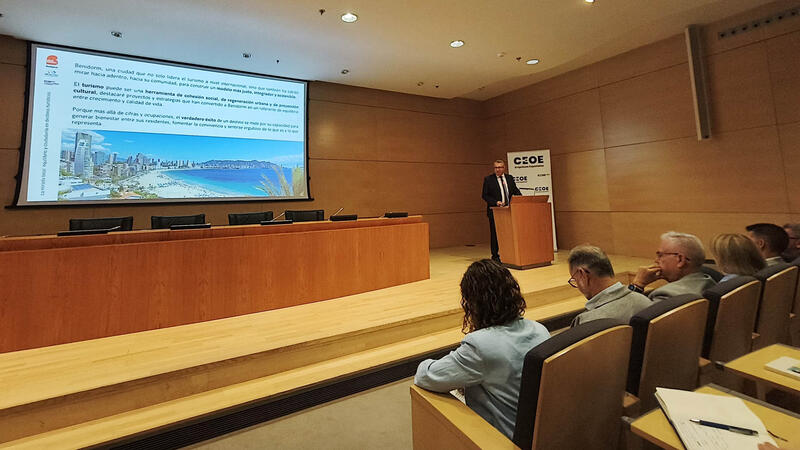 Toni Pérez argues that tourism should be a "tool for coexistence and social cohesion"