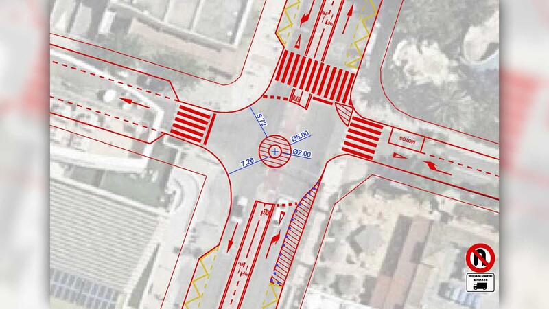 Benidorm ejecuta dos intervenciones en Severo Ochoa para mejorar la seguridad vial y la fluidez del tráfico