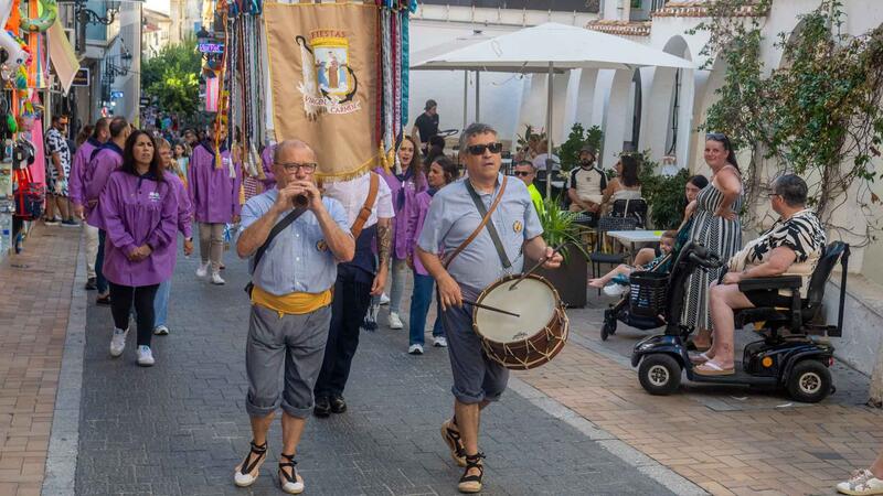 Benidorm kicks off Virgen del Carmen festivities with a moving proclamation at El Castell square