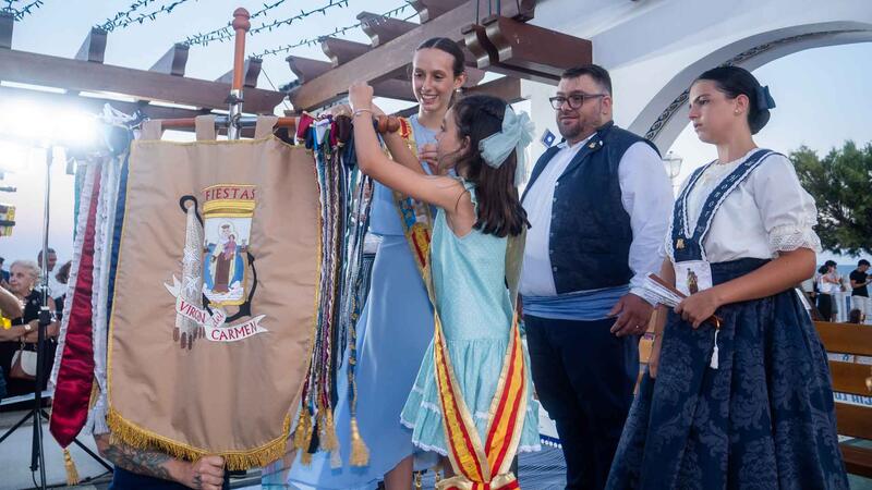 Benidorm kicks off Virgen del Carmen festivities with a moving proclamation at El Castell square