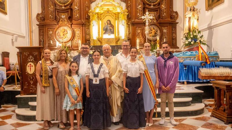 Benidorm kicks off Virgen del Carmen festivities with a moving proclamation at El Castell square