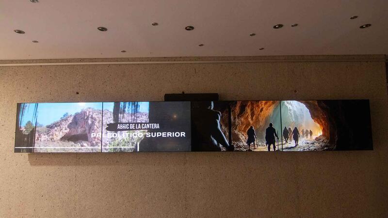 La sala ‘Luis Duart’ del Museu Boca del Calvari incorpora un audiovisual amb les principals fites històriques de Benidorm