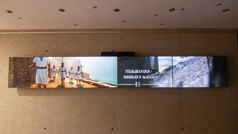 La sala ‘Luis Duart’ del Museu Boca del Calvari incorpora un audiovisual amb les principals fites històriques de Benidorm