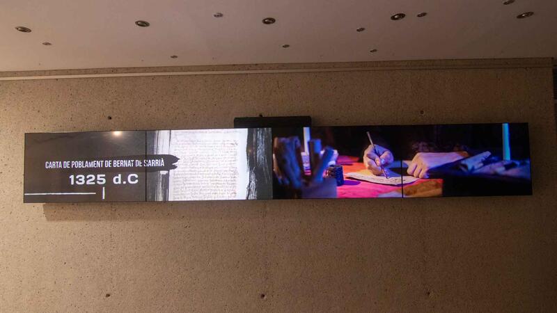 La sala ‘Luis Duart’ del Museu Boca del Calvari incorpora un audiovisual amb les principals fites històriques de Benidorm