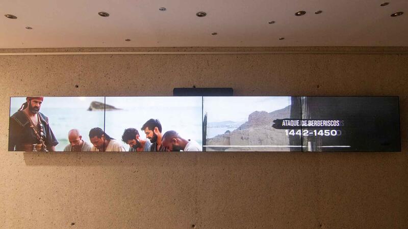 La sala ‘Luis Duart’ del Museu Boca del Calvari incorpora un audiovisual amb les principals fites històriques de Benidorm
