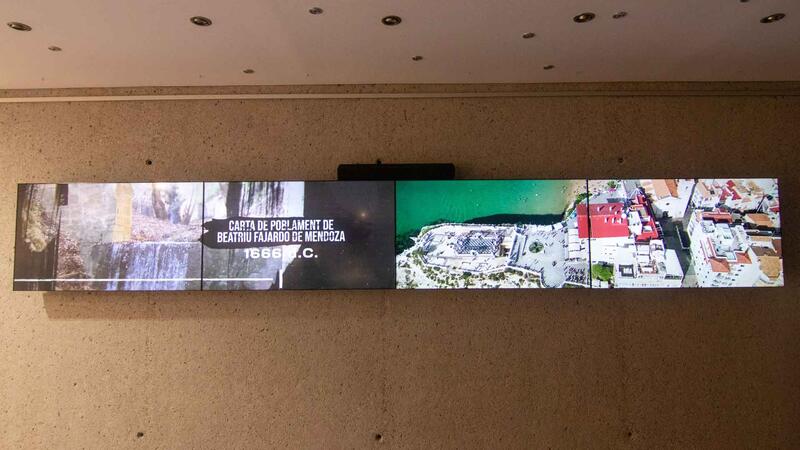La sala ‘Luis Duart’ del Museu Boca del Calvari incorpora un audiovisual amb les principals fites històriques de Benidorm