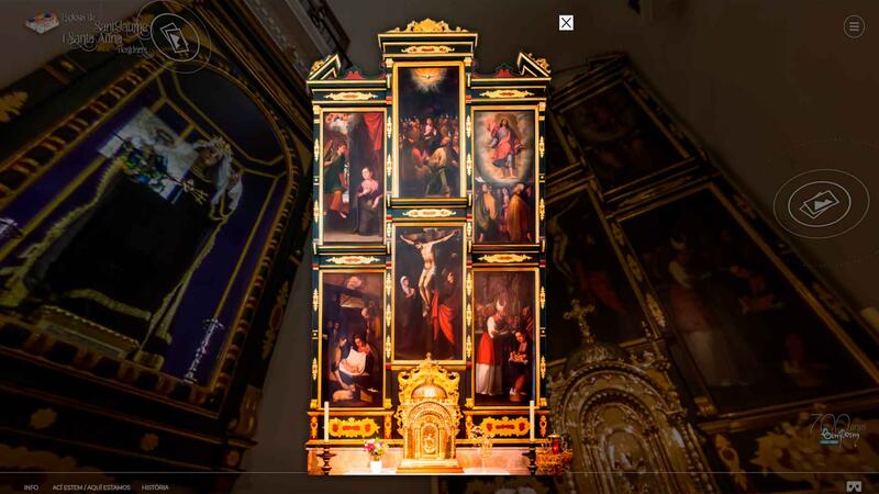 La iglesia de Sant Jaume i Santa Anna se incorpora al ‘Benidorm Virtual’