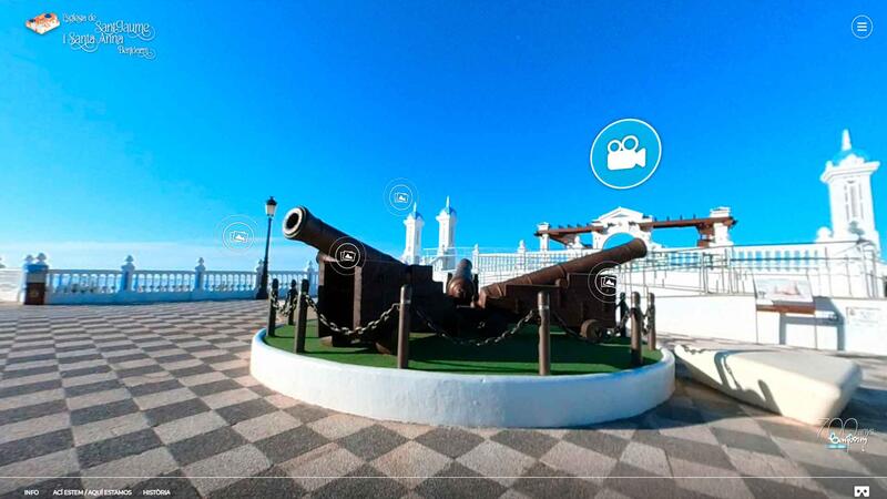 La iglesia de Sant Jaume i Santa Anna se incorpora al ‘Benidorm Virtual’