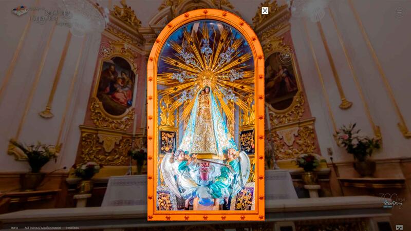 La iglesia de Sant Jaume i Santa Anna se incorpora al ‘Benidorm Virtual’