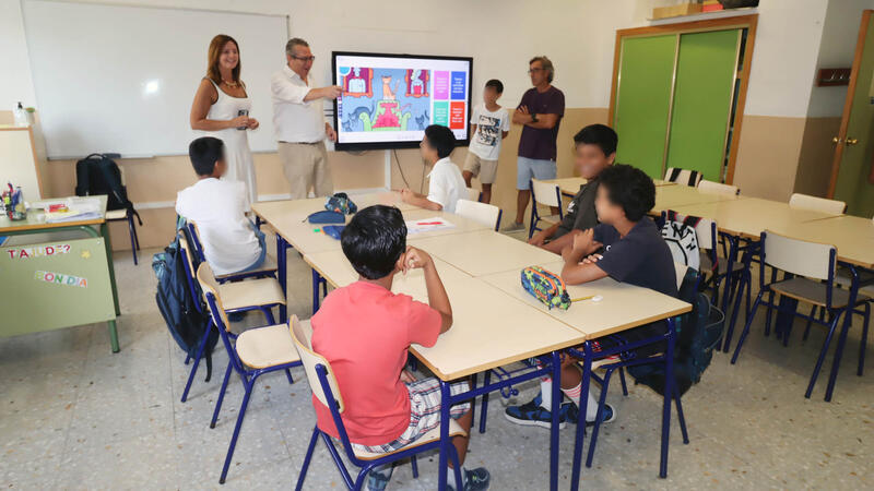 Seventy primary school students participate in the Summer Educational Support Program in Benidorm