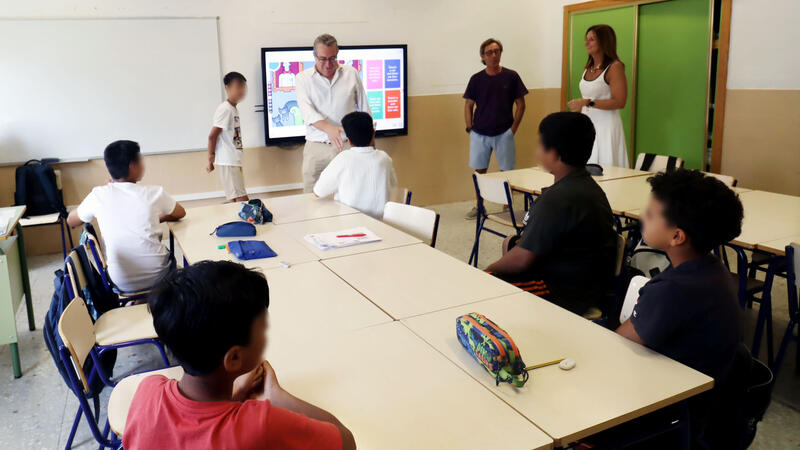 Seventy primary school students participate in the Summer Educational Support Program in Benidorm