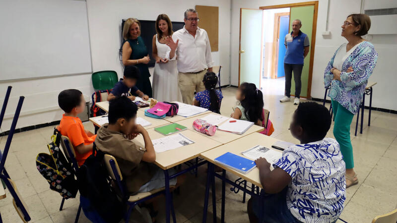 Seventy primary school students participate in the Summer Educational Support Program in Benidorm