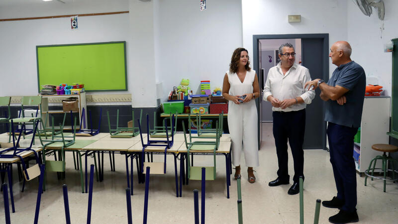 Benidorm realiza obras de mejora, renovación y mantenimiento en colegios y escuelas infantiles por valor de 168.856 euros
