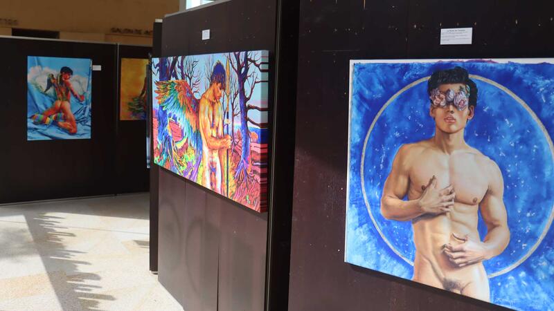 El Espai d’Art del Ayuntamiento acoge la exposición ‘Cuerpos visibles: arte y deseo’, de autores LGTBIQ+ 