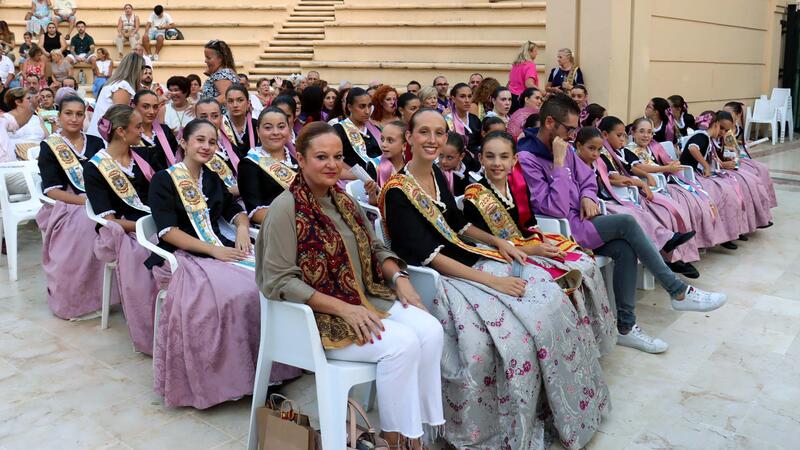 Rocío Romero and Rocío Benavente, crowned as the new queens of Casa de Andalucía in Benidorm