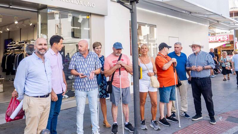 Benidorm adapta el paso semafórico de Ruzafa a las personas invidentes
