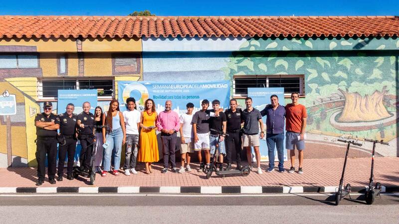450 scooters were removed from public roads and taken to the municipal depot in Benidorm for violating the Mobility Ordinance