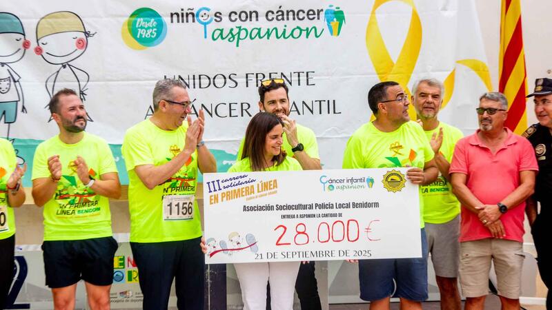 28,000 euros, record fundraising for 