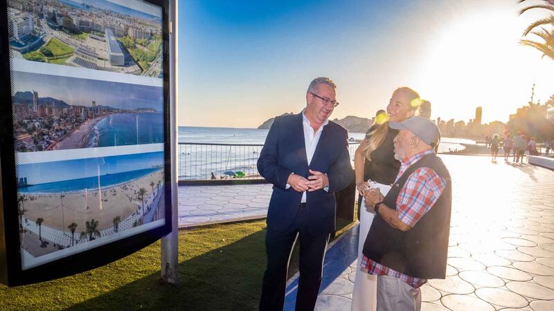 «Benidorm, tierra de luz»: la mirada única de José Palanca ilumina los Espais d’Art Urbà