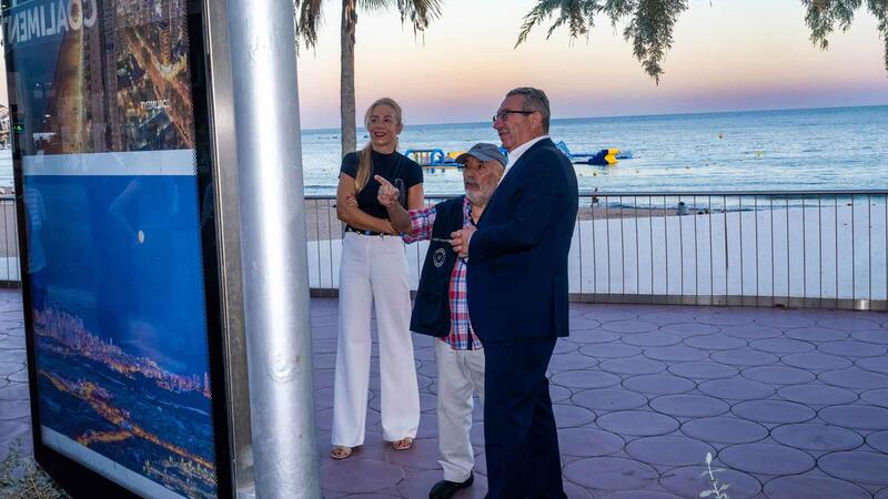 «Benidorm, tierra de luz»: la mirada única de José Palanca ilumina los Espais d’Art Urbà