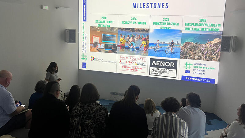 Benidorm showcases its transformation as a sustainable and innovative urban destination to other leading EU cities