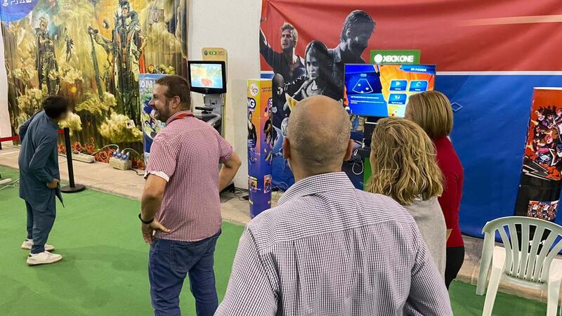 More than 2,200 young people enjoy a weekend of video games at Benidorm Games Event