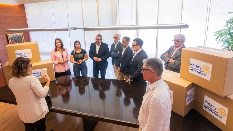 El Rotary Club de Benidorm dona a l