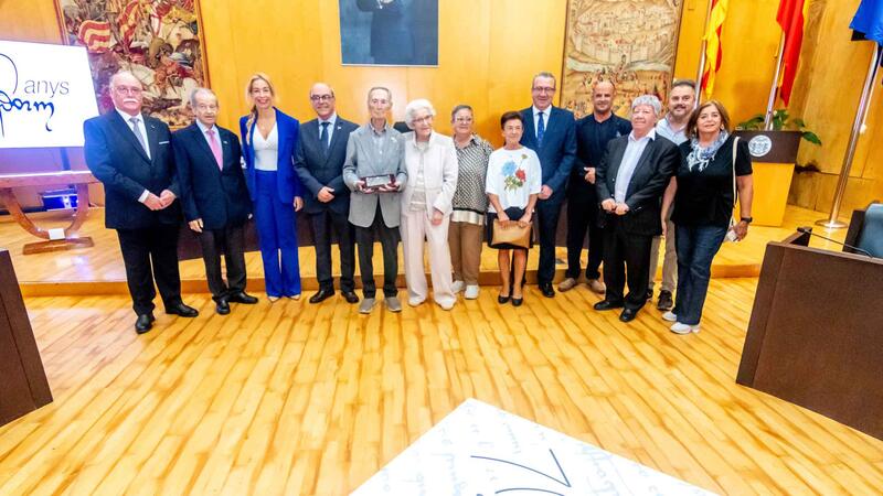 José Luis Sarrió García recibe el reconocimiento como Vecino Ejemplar de Benidorm 2025