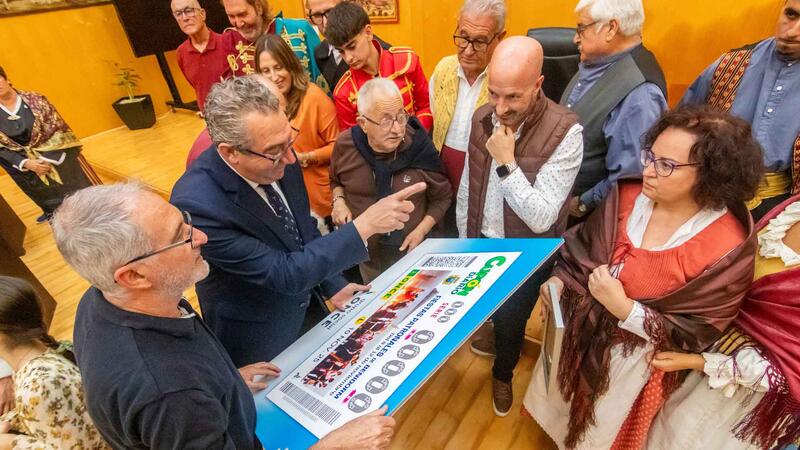 Las Festes Majors Patronals de Benidorm, protagonistas de un cupón especial de la ONCE